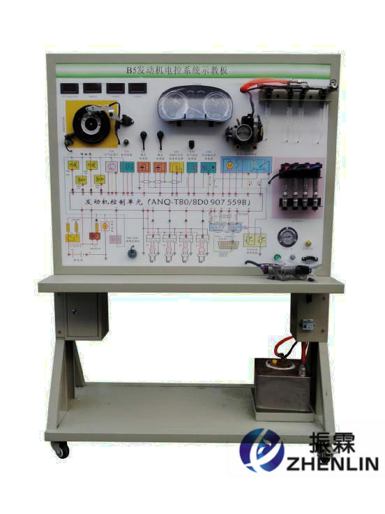汽油发动机电控系统示教板,发动机实验设备,发动机电控系统实训台
