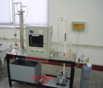 活性碳吸附气体中二氧化硫实验装置,活性炭吸附SO2实验台--上海振霖公司