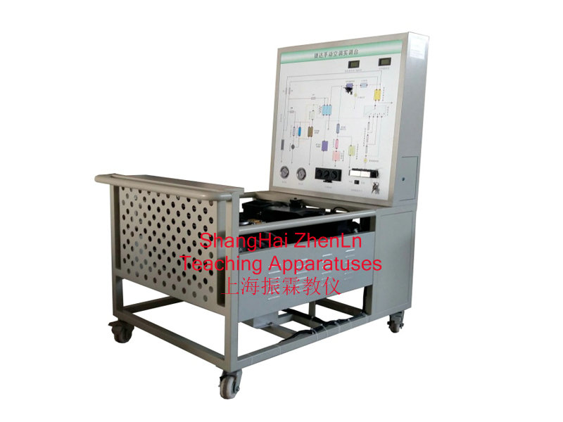 汽车手动空调实训台 / 汽车发动机实验装置_上海振霖教学设备有限公司