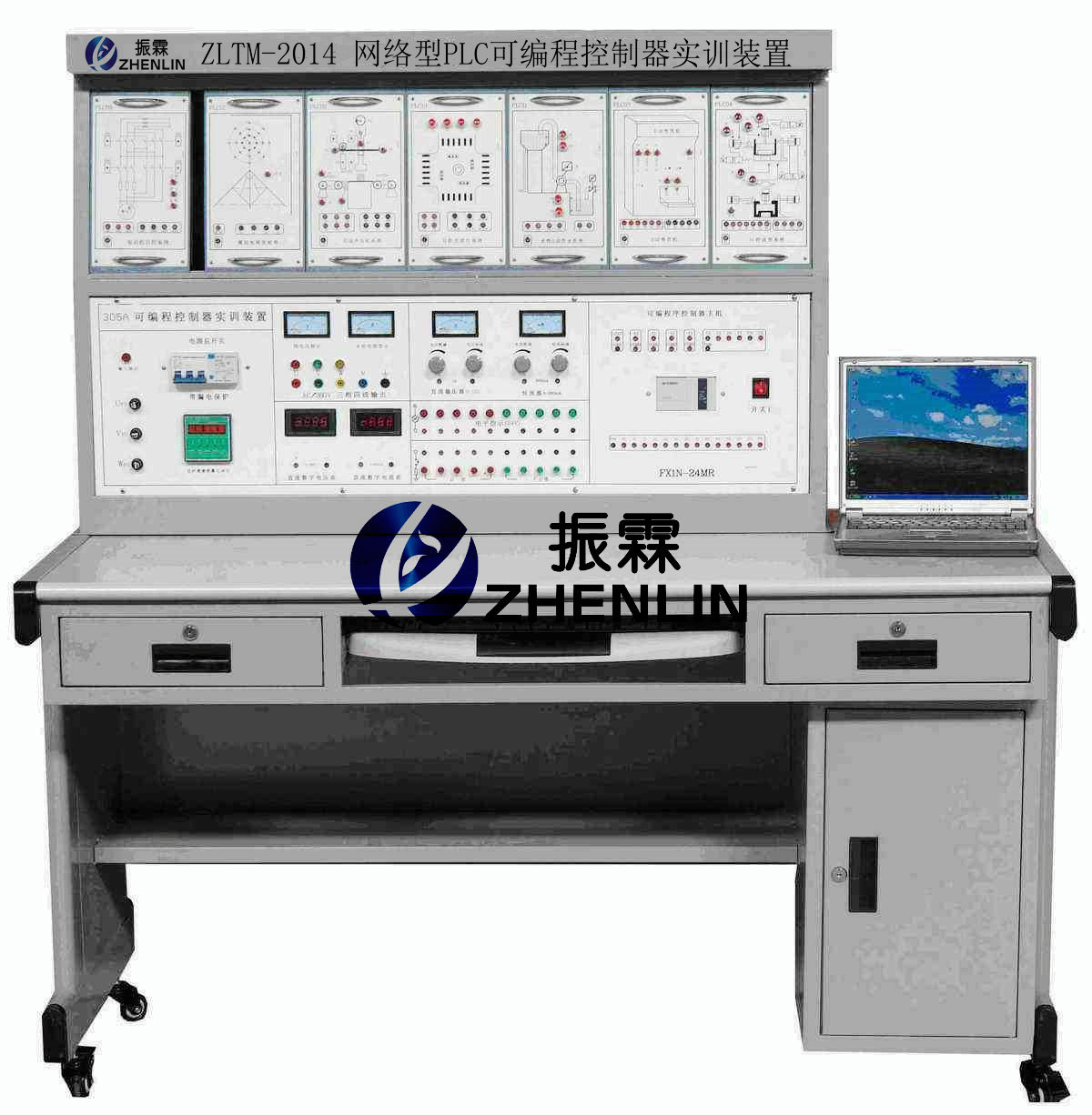 网络型PLC可编程控制器实训装置,可编程控制器实验装置--上海振霖公司