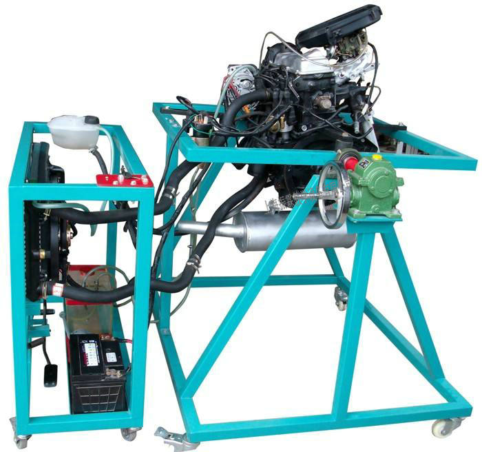 桑塔纳3000电控发动机拆装实训台,汽车教学模型--上海振霖