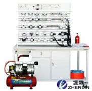 铝槽式铁桌气动PLC控制实验台气动PLC控制台--上海振霖公司