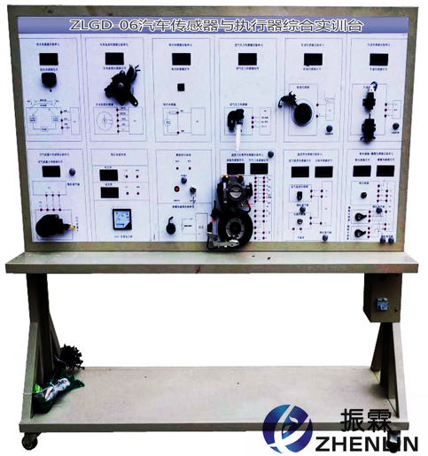 汽车传感器与执行器综合实训台,汽车传感器示教板