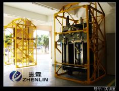 电梯安装与调整教学实验设备,实物电梯拆装与调试--上海振霖公司