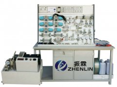 插孔式铁桌液压PLC控制实验台,液压PLC控制实验台--上海振霖公司