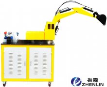挖掘机液压系统与PLC控制实训装置,挖掘机液压PLC实训台--上海振霖公司