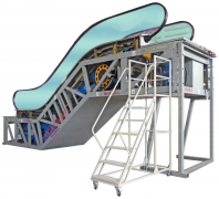 自动扶梯拆装维修教学实验设备,扶梯拆装维修实训设备--上海振霖公司