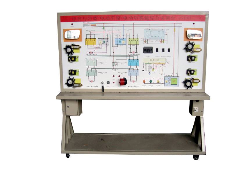汽车车门电器系统示教板,汽车车门示教板,汽车电器示教板