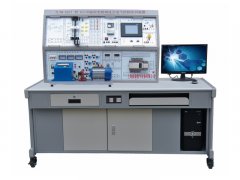 PLC可编程变频调速及电气控制实训装置,可编程变频调速实训设备,可编程电气控