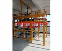 电梯曳引系统安装与调整实训系统,电梯曳引系统安装--上海振霖公司
